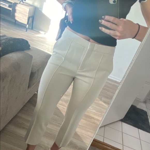 BCBG Cream Trousers - Picture 1 of 4